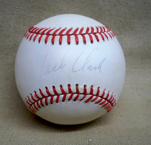 Jack Clark Giants Padres Cards Signed Rawlings Official NL Baseball PSA/DNA