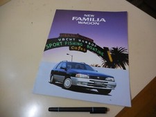 Mazda FAMILIA WAGON Japanese Brochure 1996/06 NISSAN Y10 GA15 SR18 CD20
