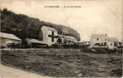 AK Le PUY-de-DOME - Le col de CEYSSAT (72290)