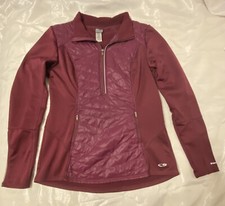 Champion Duo Dry Woman  s Zip Up Pullover Sz L