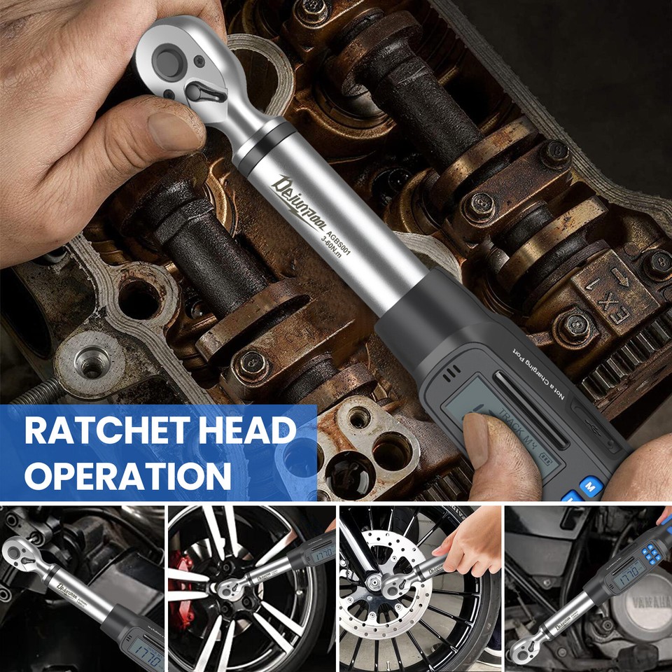 Digital Torque Wrench Adjustable Torque Wrench 1/2