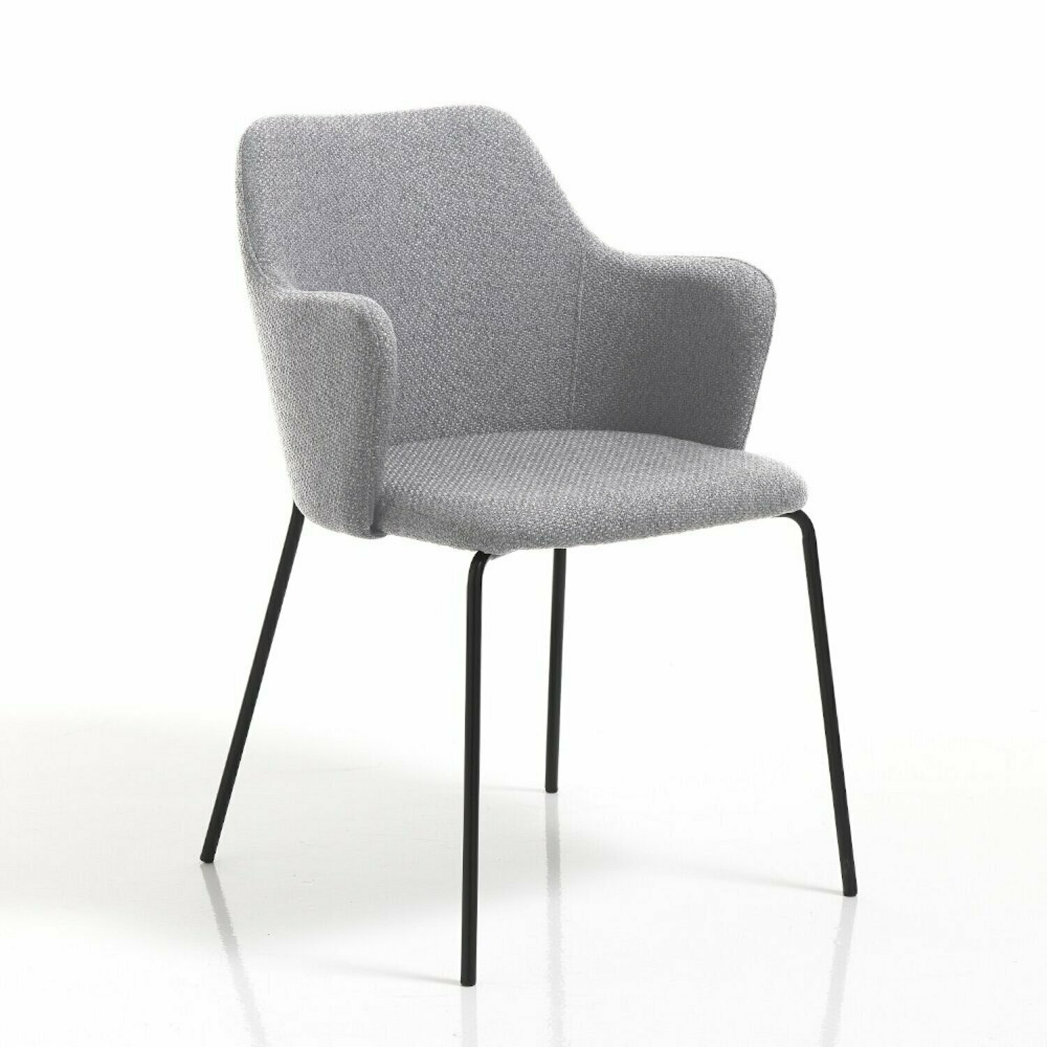 Tomasucci sedia sonia grey set da 2