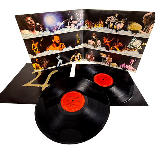 Earth Wind & Fire - Gratitude - Vinyl Double LP Record (PG-33694) (1975) w Lyric