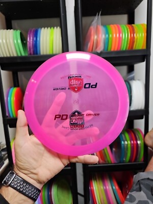 Discmania C Line PD X-Out Pink 175g Disc Golf Missprint Power Driver 