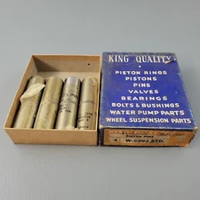 4 NOS FORD 1928-33 A, AA, B, BB PISTON PINS MCQUAY W8093 STD FORD