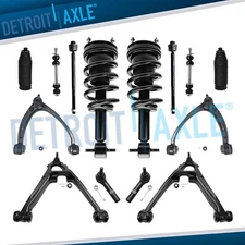 14pc Front Struts Control Arms Tierods Sway Bars for 08-13 Silverado Sierra 1500