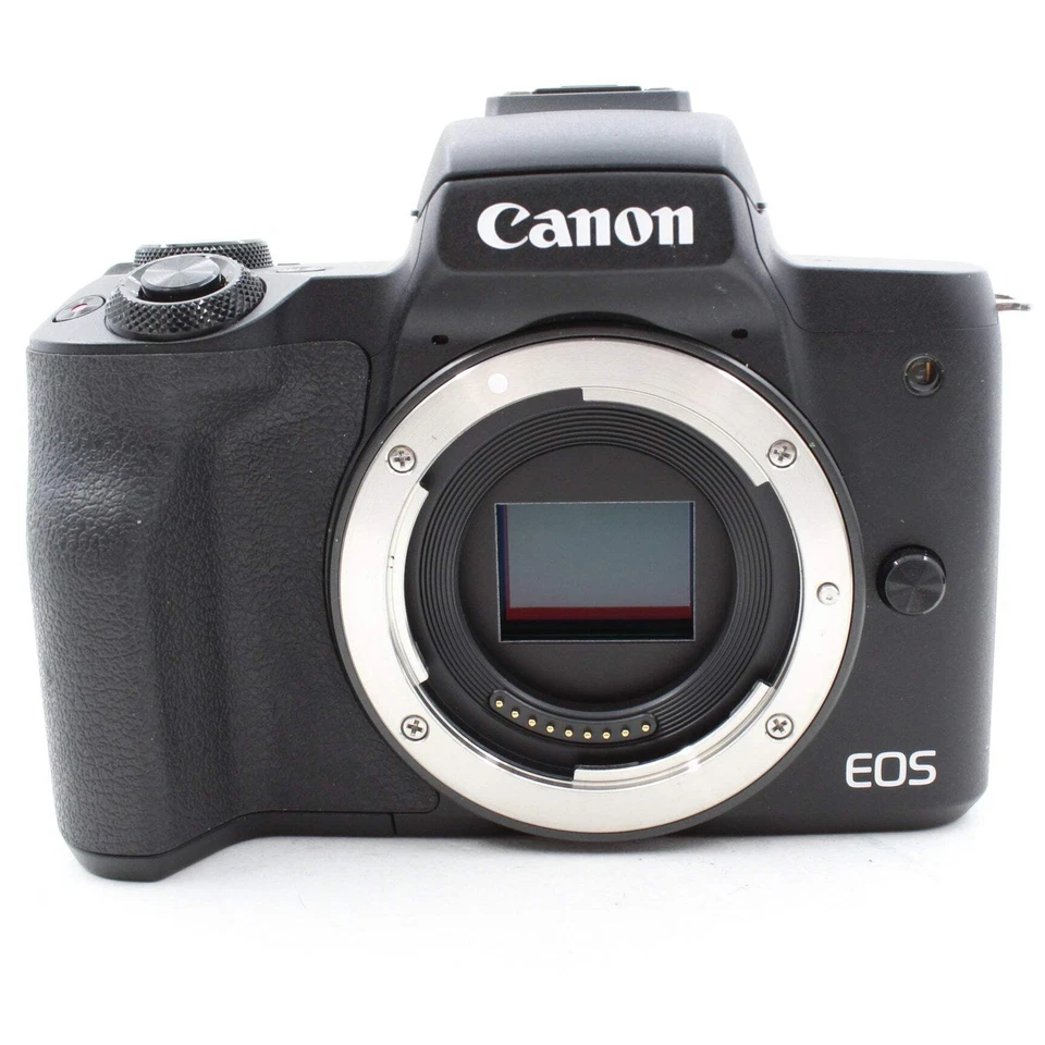 * USADO * Kit de cámara de vlogging sin espejo Canon EOS M50 con lente EF-M 15-45 mm Foto 3 de 4