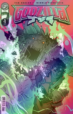  FOIL  GODZILLA (KAI-SEI ERA) #1 (CIZMESIJA VARIANT) COMIC BOOK ~ IDW