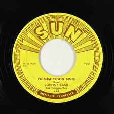 C&W Rocker 45 - Johnny Cash - Folsom Prison Blues - Sun 232