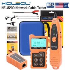 Network Cable Tester NF-8209 for LAN CAT5 CAT6 POE Checker Ethernet Wire Tracker