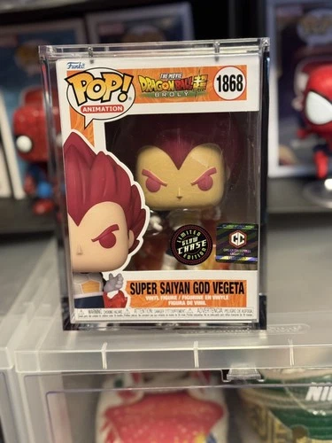 Funko Pop! Vinyl: Dragon Ball - Super Saiyan God Vegeta (Chase) 1868 Chalice🔥