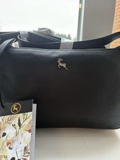 Ashwood Leather Crossbody Bag Black