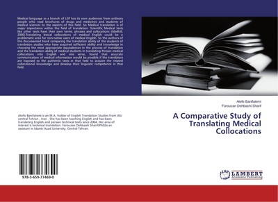 A Comparative Study of Translating Medical Collocations Atefe Banifatemi