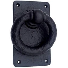 Black Antique Cast Iron Door Knocker – Black 1
