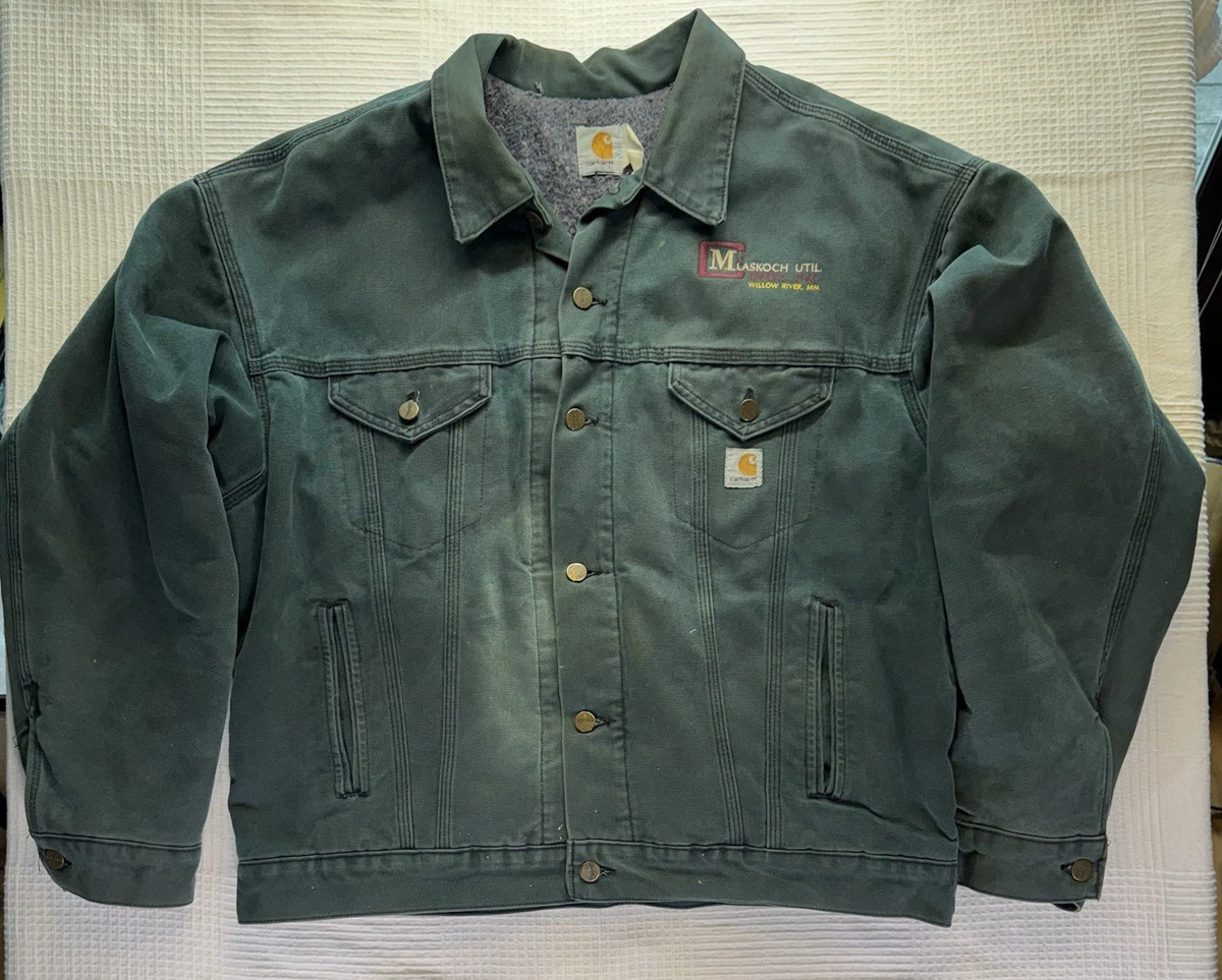 Carhartt トラッカージャケット　42 USA Carhartt Trucker In Men's Coats & Jackets for sale | eBay