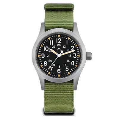 AIMES Orologio Uomo Sportivo Militare: Cronografo Al Quarzo, Impermeabile 3 ATM, Quadrante Grande 47mm, Cinturino In Silicone Nero - 3