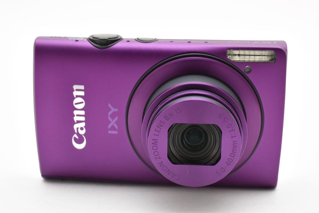 Canon IXY パープル コンパクトデジタルカメラ Canon IXY 600F Purple Compact Digital Camera Point and Shoot