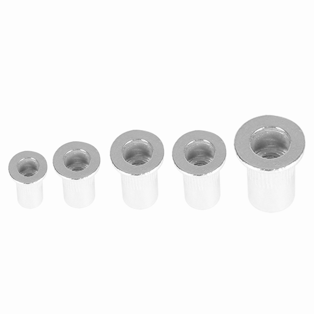 150 Pack Aluminum Rivet Nut Kit Rivnut Nutsert Standard Inch SAE Imperial