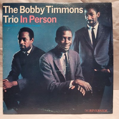 HEAR Bobby Timmons Trio Live In Person Riverside DG Mono 1961 LP Ron Carter 