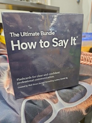 How to Say It Ultimate Bundle - Gorick Ng - 260 Flashcards + 260 Videos - Sealed