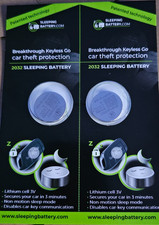 2x 2032 Key Fob Sleeping Batteries