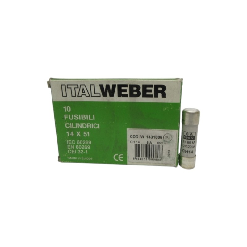 Italweber 1431006 Ch14 690V 6A (Pkg Of 10) Nsmp