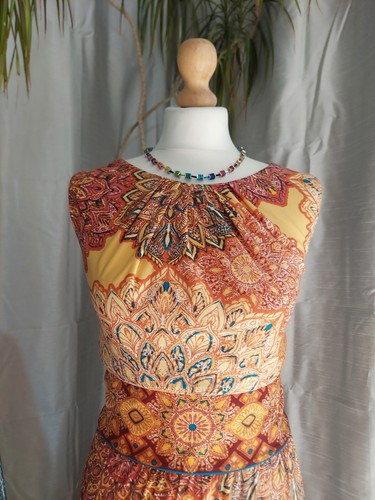 Gorgeous Wallis Dress Size 18 Multicoloured Classic Wedding Ascot Cruise - Picture 2 of 6