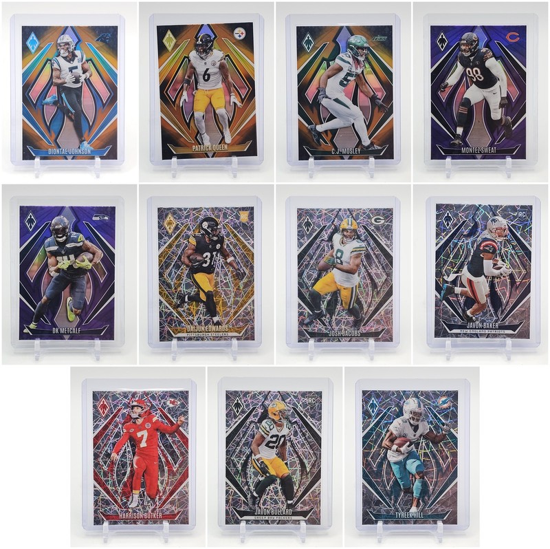 [11] DAIJUN EDWARDS/CJ MOSLEY 2024 PHOENIX ROOKIE LAZER ORANGE FADE Q7341