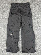 North Face Snow Pants Youth Boys Large 14-16 Black Hyvent Waterproof Ski Winter