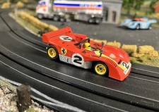 Mint Aurora AFX G-Plus Ferrari 2 Heuer 312 PB 1732 HO Slot Car
