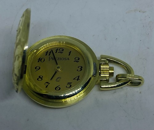 No Pocket Watch 585 Gold Jewellery Case Preziosa