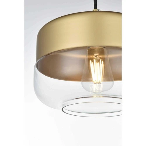 Living District LD2243SG Ashwell Pendant Satin Gold - Picture 5 of 10