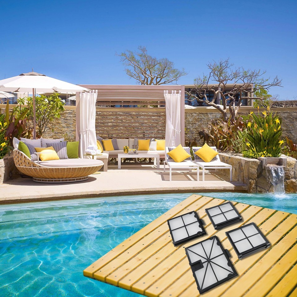 4-Pack Filters Easy Installation Cleaner Performance Premium ABS ...