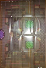 HEROCLIX MAP 2016 Joker's Wild ACE STREET / ACE CHEMICALS 16x24