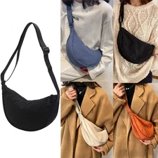 US Womens Mens Small Shoulder Bag Crossbody Bag Casual Handbag Adjustable Strap