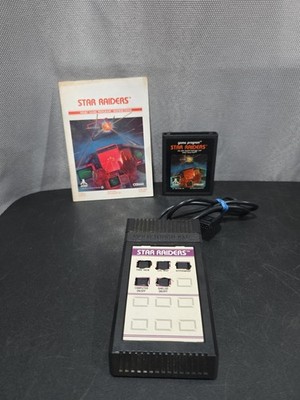 Atari 2600 Game Star Raiders , Manual, Game & Video Touch Pad