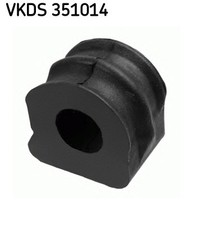 Image of SKF VKDS 351014 BUSHING, STABILISER BAR FRONT AXLE BOTH SIDES FOR AUDI,SKODA,VW