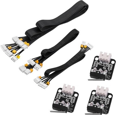 Mannk 3D Printer Endstop Limit Switch X Y Z Stepper Motor Cable Ender 3 3X Pro