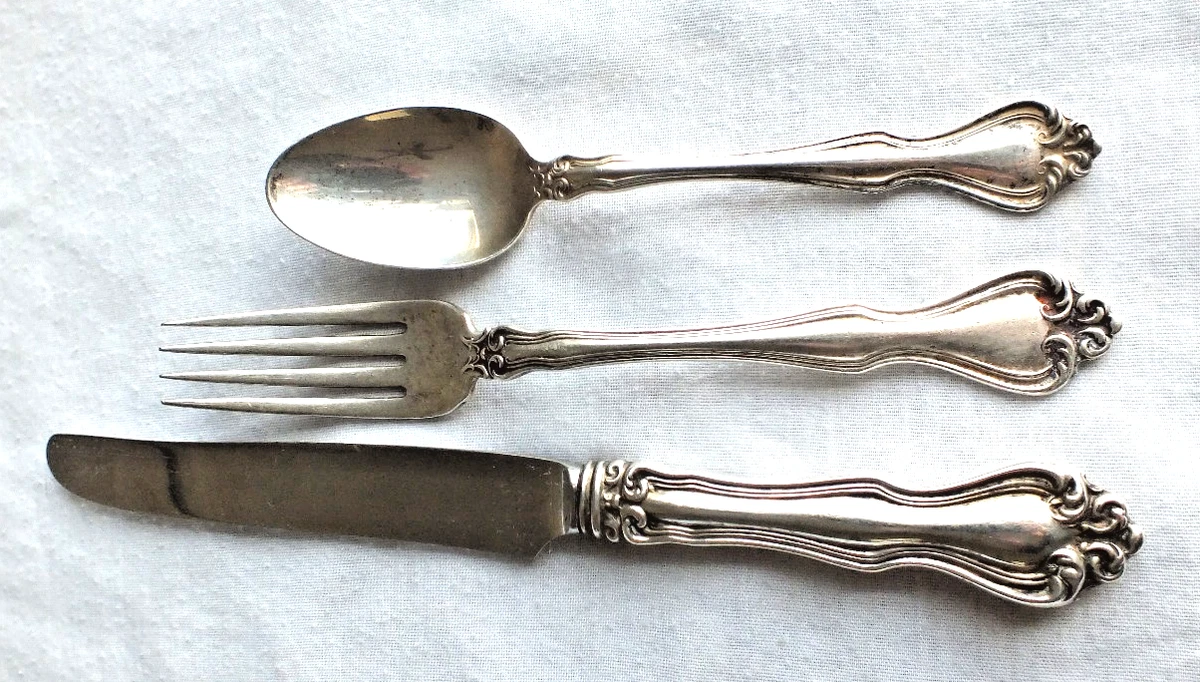 Westmorland 1900-1940 Antique US Sterling Silver Flatware Sets for