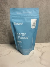 NeuroGum Extra Strength Energy & Focus Gum (90 Count Bag Peppermint) Exp. 7/2027