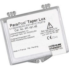 Coltene Whaledent PF181-4.5 ParaPost Taper Lux Fiber Resin Posts Size 4.5 5/Pk