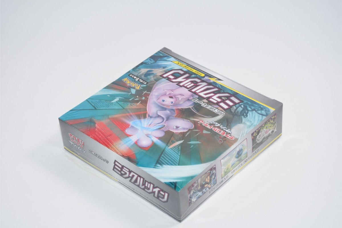 Pokemon Card Miracle Twin Booster Box Japanese Expansion Pack Sun