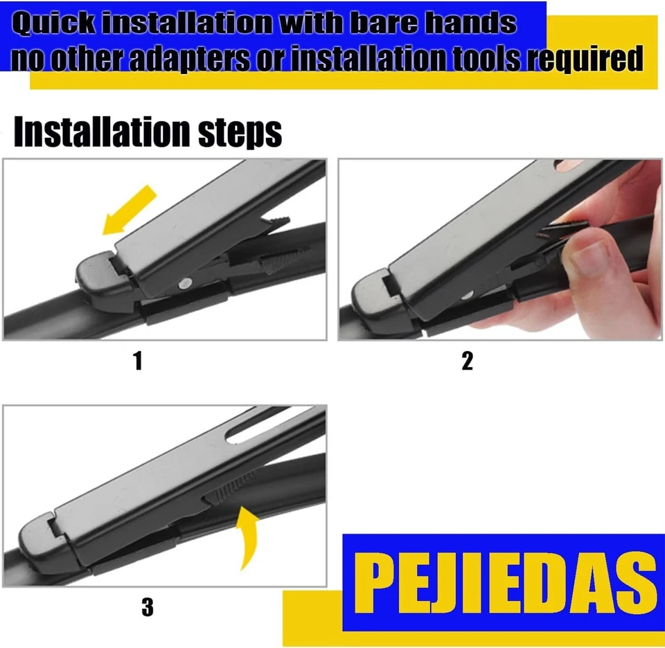 2 limpiaparabrisas de calidad OEM para Lincoln MKZ 2013-2015/MKS 17-10, Ford Taurus... Foto 4 de 4