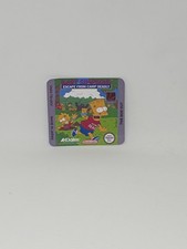 BART SIMPSON ESCAPE FROM CAMP DEADLY (UKV) GameBoy replacement label