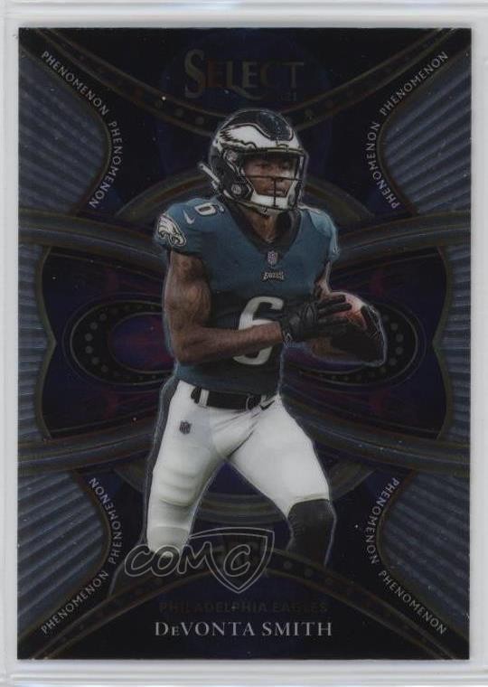 2021 Panini Select Phenomenon DeVonta Smith #PHE-19 0wp8