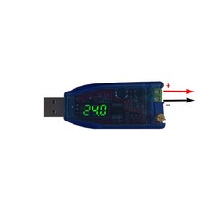 DCDC 5V to 1V-24V USB Step Up Down Voltage Converter Module Display LED