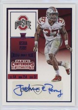 2016 Contenders Draft Picks College Ticket Blue Foil Joshua Perry #208 Auto 00jz