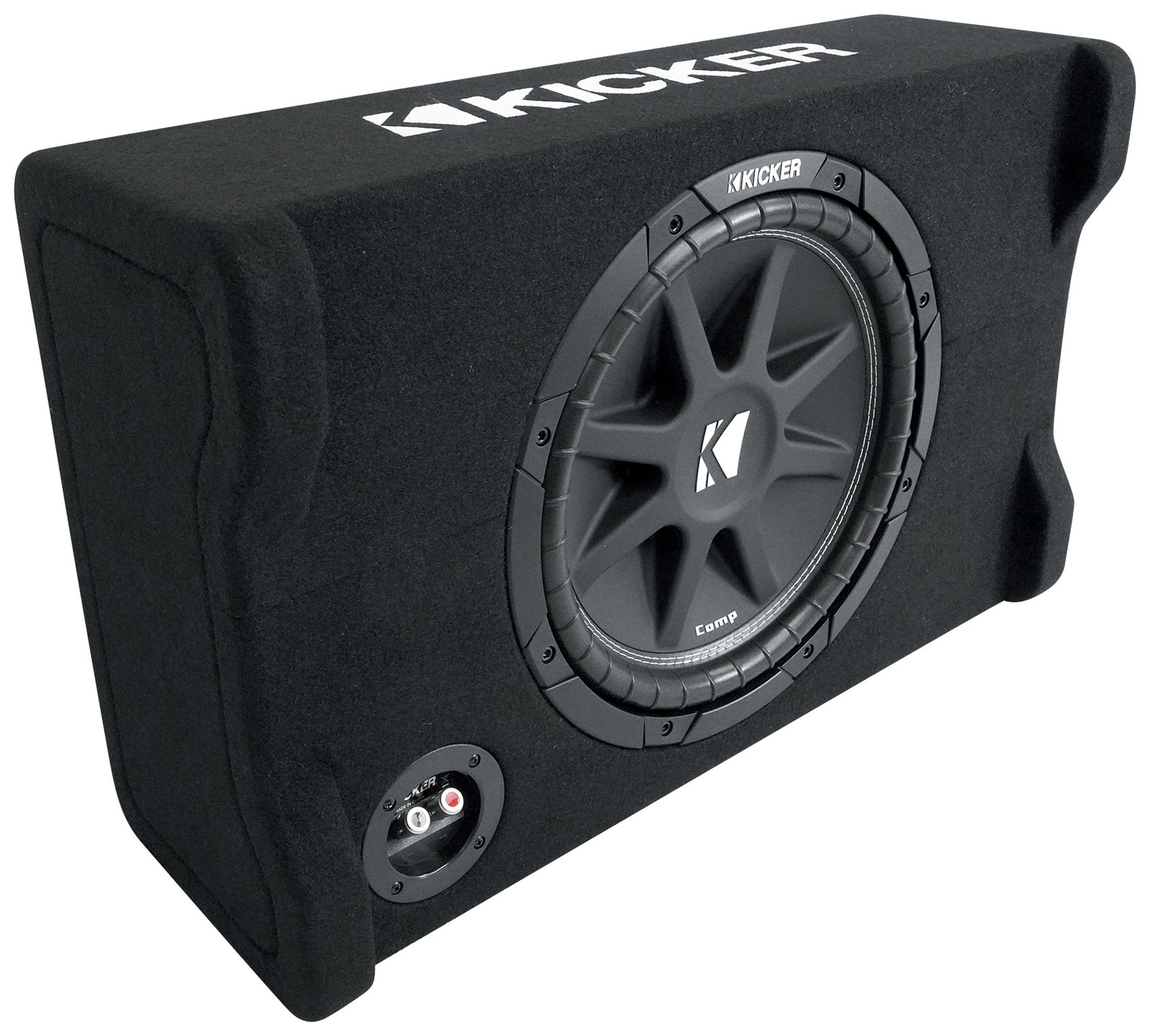 Автомобильный сабвуфер KICKER 48CDF124 Comp12 12 мощностью 300 Вт в корпусе Sub Box 30990₽