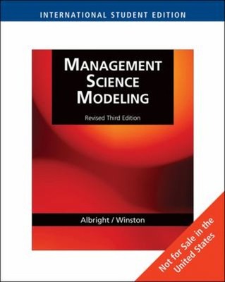 Management Science Modeling Paperback Wayne L., Albright, S. Chri
