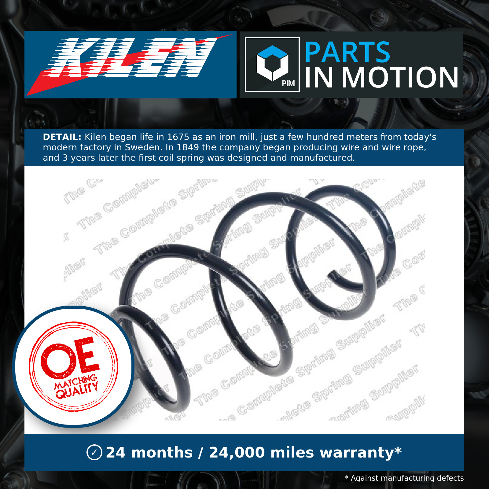 Fits LESJOFORS LS4063586 Coil spring LS4063586 Coil spring front L/R ⭐UK Stock⭐ - Image 5